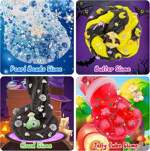 8 × 100 مل من القوام مجموعة الأبطال للأطفال ، حزمة مجموعة متنوعة من القوام المختلفة ، مع فاز الثلج ، الزبدة ، السحابة ، الوحل المقرمش ، حفلات حفلات الفتيات والفتيان ، لعبة عيد ميلاد عيد الفصح in Kuwait