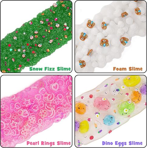 8 × 100 مل من القوام مجموعة الأبطال للأطفال ، حزمة مجموعة متنوعة من القوام المختلفة ، مع فاز الثلج ، الزبدة ، السحابة ، الوحل المقرمش ، حفلات حفلات الفتيات والفتيان ، لعبة عيد ميلاد عيد الفصح in Kuwait