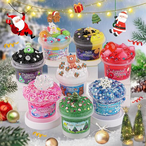 8 × 100 مل من القوام مجموعة الأبطال للأطفال ، حزمة مجموعة متنوعة من القوام المختلفة ، مع فاز الثلج ، الزبدة ، السحابة ، الوحل المقرمش ، حفلات حفلات الفتيات والفتيان ، لعبة عيد ميلاد عيد الفصح in Kuwait