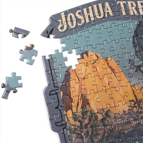 Lantern Press Mini Shaped Adult Jigsaw Puzzle, Protect Our National Parks (Rocky Mountain) in Kuwait
