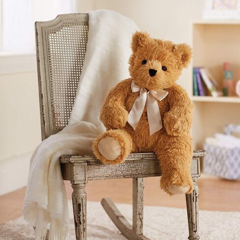 Vermont Teddy Bear Stuffed Animal - 20 Inch Brown Bear Plush Toy - Fluffy and Huggable Collectible Teddy Bear for Kids & Adults - Perfect for Soft Cuddles, Gifts, Easter & Baby Showers in Saudi Arabia
