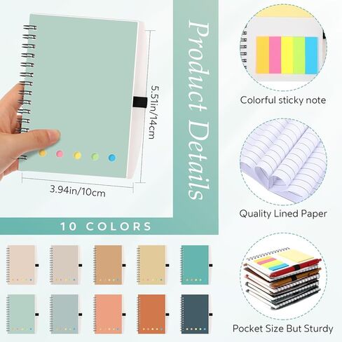 20 Set Employees Thank You Gifts Inspirational Weekly Planner Notebook with Sticky Note Ballpoint Pens Bulk Appreciation Gifts for Volunteer Secretary Assistant Coworker Team Staff Teacher in Kuwait