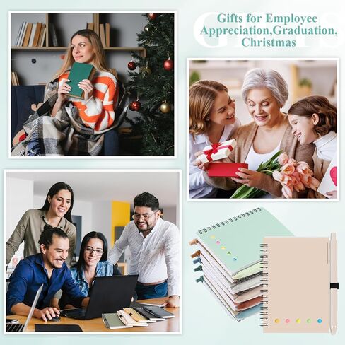 20 Set Employees Thank You Gifts Inspirational Weekly Planner Notebook with Sticky Note Ballpoint Pens Bulk Appreciation Gifts for Volunteer Secretary Assistant Coworker Team Staff Teacher in Kuwait