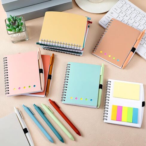 20 Set Employees Thank You Gifts Inspirational Weekly Planner Notebook with Sticky Note Ballpoint Pens Bulk Appreciation Gifts for Volunteer Secretary Assistant Coworker Team Staff Teacher in Kuwait