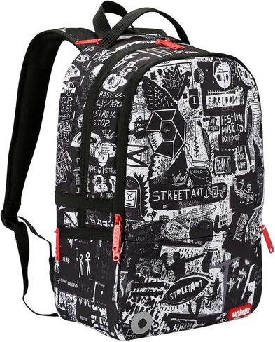 Graffiti Backpack, Designer Laptop Backpack for 15.6 Inch Work,Water Resistant Backpack Computer Bag, GameBorn in Kuwait