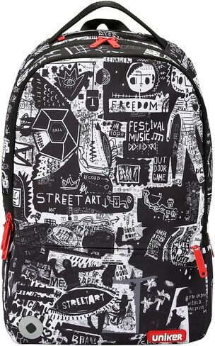 Graffiti Backpack, Designer Laptop Backpack for 15.6 Inch Work,Water Resistant Backpack Computer Bag, GameBorn in Kuwait