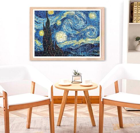 Stained Glass Puzzle Tree of Life Puzzles, 1000 Pieces Jigsaw Puzzle for Adults, Impossible Hard Difficult Challenging Puzzles Colorful Mosaic Tree of Life in Saudi Arabia