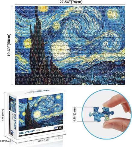 Stained Glass Puzzle Tree of Life Puzzles, 1000 Pieces Jigsaw Puzzle for Adults, Impossible Hard Difficult Challenging Puzzles Colorful Mosaic Tree of Life in Saudi Arabia
