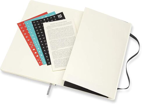 Moleskine 2022 Weekly Planner, 12M, Large, Black, Soft Cover (5 x 8.25) in Kuwait