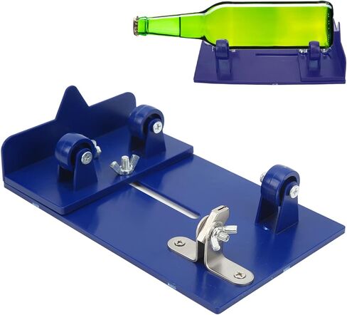 Glass Bottle Cutter Glass Cutting Tool PC Board Carbide Cut Head DIY Bottle Cutter DIY Wine Bottle Cutting Tool (Blue) in Saudi Arabia