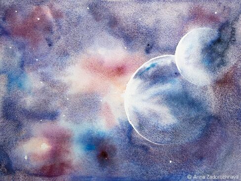 Schmincke - HORADAM® AQUARELL, Super Granulation, 14 975 044 Galaxie Black, 1/2 Pans, Very Strong granulating Colors, Finest, Super granulating Watercolors in Saudi Arabia