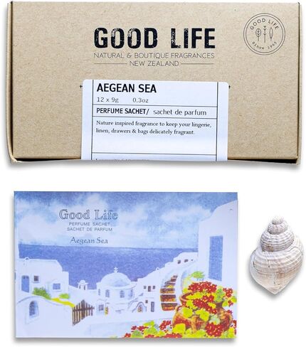Good Life Jasmin Bouquet Scented Sachets | Designed in New Zealand | 12 Sachets in Kuwait