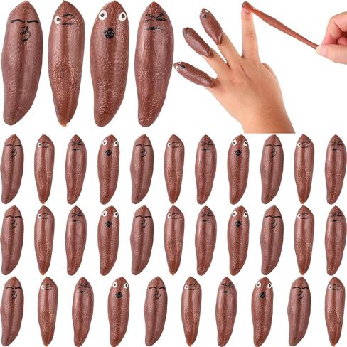 36 Pcs Halloween Funny Slingshot Finger Toys, Halloween Poop for Finger Slingshot, Rubber Flying Shooting Game Toy for Boy, Halloween Goodie Bag Fillers for Birthday Party, 4 Style Mixed Mixing in Kuwait
