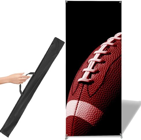 4U Media&Displays NEW Premium X Banner Stand 24"x72" 1 UNIT with Carrying Bag (STAND ONLY)---PORTABLE AND VERSATILITY AND STURDY AND LIGHTWEIGHT AND ADJUSTABLE in Kuwait