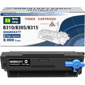 B310 B305 B315 خرطوشة الحبر 006R04377 مع شريحة جديدة معاد تصنيعها لـ Xerox B310DNI B315DNI B305DNI طابعة عالية السعة 8000 صفحة