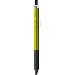 Tombow Pencil BC-MGLU51 Oil-Based Ballpoint Pen, Monograph Light, 0.38 mm, Black, Lime