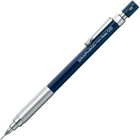 Pentel Drafting Pencil Graph 600, 0.5mm, Navy Body (PG605-C)