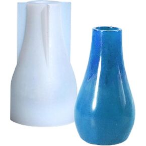Concrete Vase Mold Concrete Plaster Vase Mold Container Storage Jar Bottle Mold Silicone Flower Vase Plant Mold Bottle Vases Resin Mold Silicone Resin Mold Plant Cement Clay Mold