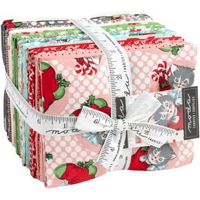 Urban Chiks Kitty Christmas 30 Fat Quarter 1