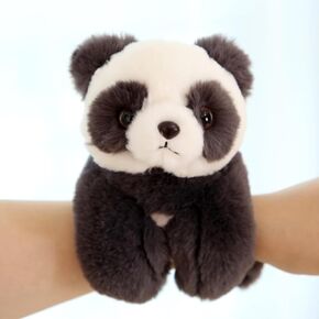 Panda Hug Huggers Slap Bracelet - Suped Animal Party Plush 9 بوصة