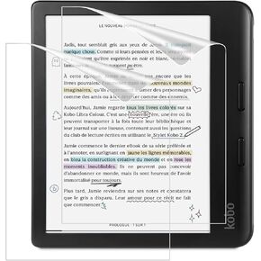 MoKo 2-Pack Matte Screen Protector Fits Kobo Libra 2 E-Reader 7 inch 2021, Premium PET Anti-Glare Screen Protective Film Screen Protector