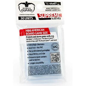 Ultimate Guard Mini American Game Sleeves (50)