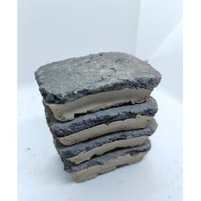 Red Nakumat and Black Hall Layered Clay 200 GMS