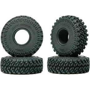 Little Guy Guy Racing Parts Claw Hammer M/T (63mm) 1.0 بوصة إطارات متوافقة مع 1/24 RC AXIAL SCX24 ، RGT ، Element