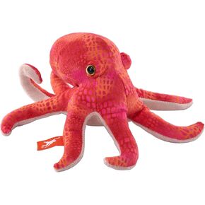 Wild Republic Pocketkins Eco Octopus ، حيوان محشو ، 5 بوصات ، لعبة أفخم ، مصنوعة من مواد معاد تدويرها ، ودية للبيئة