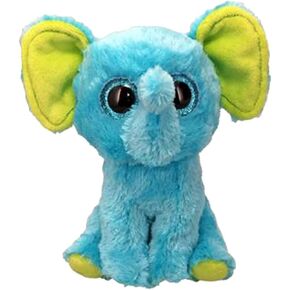 Ty Beanie Boo TRUNKLES The Blue Elephant - 6"