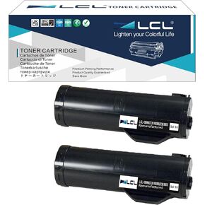 LCL Remanufactured Toner Cartridge Replacement for Xerox 106R02736 106R02738 3655 14400 Pages WorkCentre 3655i 3655 3655I/X 3655S (2-Pack Black)