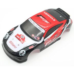 Kingval استبدال قذيفة RC Car Cover RC Parts متوافقة مع Wltoys K969 RC CAR