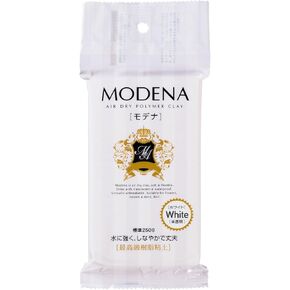 Pajico 303109 Resin Clay, Modena White, 8.8 oz (250 g), White, Made in Japan