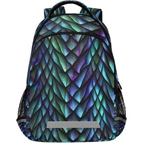 ALAZA Exotic Elephants Backpacks Travel Laptop Daypack School Book Bag for Men Women Teens Kids
