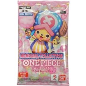 EB01 لـ One Piece Booster Pack Memorial Collection English (1 Pack - 12 بطاقة)