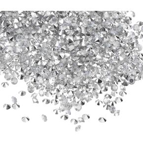 Patikil 14000pcs جدول زفاف الجدول مبعثرات بلورات 3 مم الماس الأكريليك مزهرية مواد الحشائش لحفلات الزفاف الزفاف ،