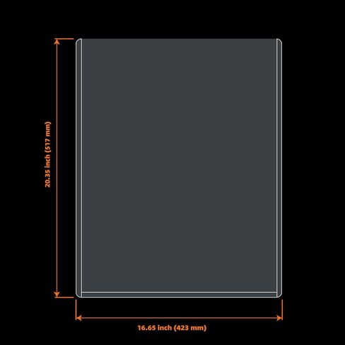 11x14 Toploaders 10ct - Ultra Durable Card Protectors for Graphic Art, Photos & Poster - Crystal Clear PVC, Archival-Safe, Fit 11x14 Inch Sheets in Saudi Arabia