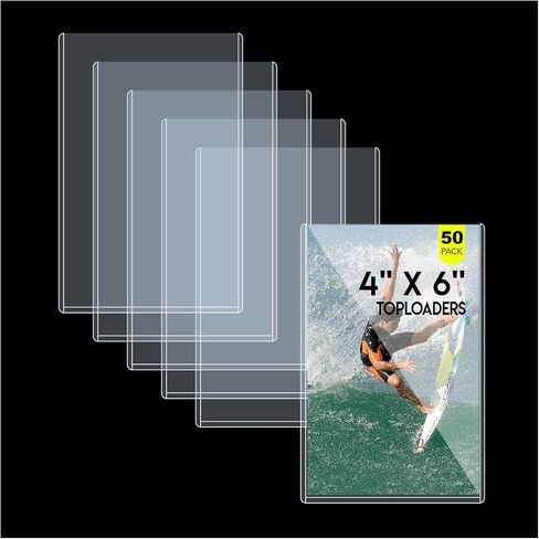 11x14 Toploaders 10ct - Ultra Durable Card Protectors for Graphic Art, Photos & Poster - Crystal Clear PVC, Archival-Safe, Fit 11x14 Inch Sheets in Saudi Arabia