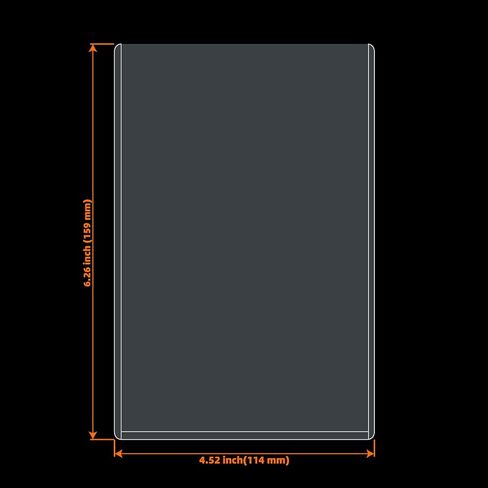 11x14 Toploaders 10ct - Ultra Durable Card Protectors for Graphic Art, Photos & Poster - Crystal Clear PVC, Archival-Safe, Fit 11x14 Inch Sheets in Saudi Arabia