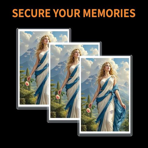 11x14 Toploaders 10ct - Ultra Durable Card Protectors for Graphic Art, Photos & Poster - Crystal Clear PVC, Archival-Safe, Fit 11x14 Inch Sheets in Saudi Arabia
