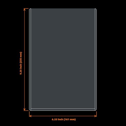 11x14 Toploaders 10ct - Ultra Durable Card Protectors for Graphic Art, Photos & Poster - Crystal Clear PVC, Archival-Safe, Fit 11x14 Inch Sheets in Saudi Arabia