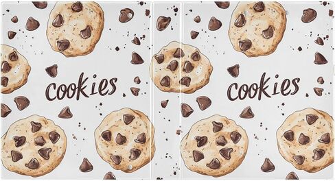 Brown Cookies with Chocolate Bean 3 Ring Binder 1.5" Decorative D-Ring Binder with Clipboard&3 Clear Pockets, Holds 200 Sheets A4 Size Paper Waterproof Binders for School Home Office in Kuwait