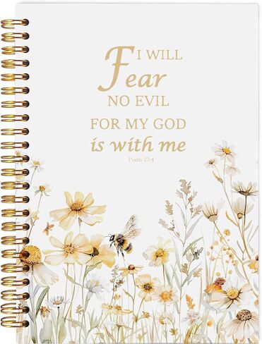 Philippians 4:13 Christian Notebook Journals for Women, I Can Do All Things Through Christ Bible Journal, Prayer Journal for Woman, Church Notes Notebook, Hardcover Spiral Notebook 5.5x8.3 Inch in Saudi Arabia