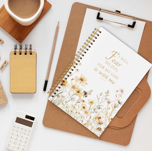 Philippians 4:13 Christian Notebook Journals for Women, I Can Do All Things Through Christ Bible Journal, Prayer Journal for Woman, Church Notes Notebook, Hardcover Spiral Notebook 5.5x8.3 Inch in Saudi Arabia
