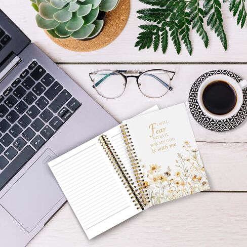 Philippians 4:13 Christian Notebook Journals for Women, I Can Do All Things Through Christ Bible Journal, Prayer Journal for Woman, Church Notes Notebook, Hardcover Spiral Notebook 5.5x8.3 Inch in Saudi Arabia