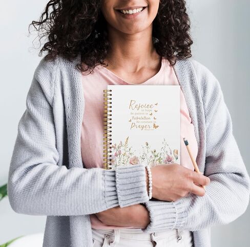 Philippians 4:13 Christian Notebook Journals for Women, I Can Do All Things Through Christ Bible Journal, Prayer Journal for Woman, Church Notes Notebook, Hardcover Spiral Notebook 5.5x8.3 Inch in Kuwait