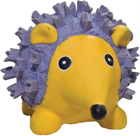 HuggleHounds Ruff-Tex Squeaky Tough Dog Chew Toy All Natural, Cow, Large in Saudi Arabia