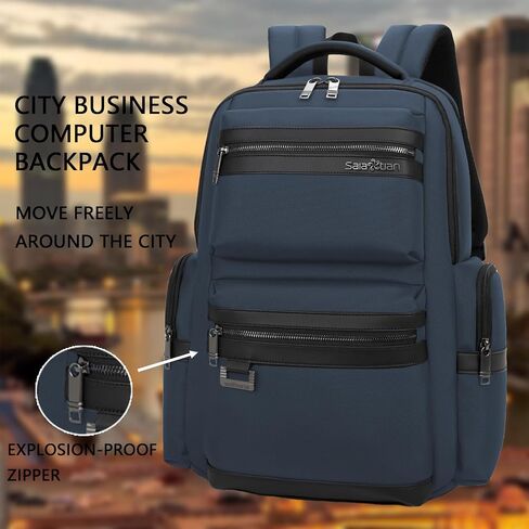 Laptop Backpack for Men,Laptop Backpack Casual Business Bag Large Capacity Business Travel Multifunctional Computer Bag ，work bookback for men,carry on backpack,Clean with one wipe. in Kuwait
