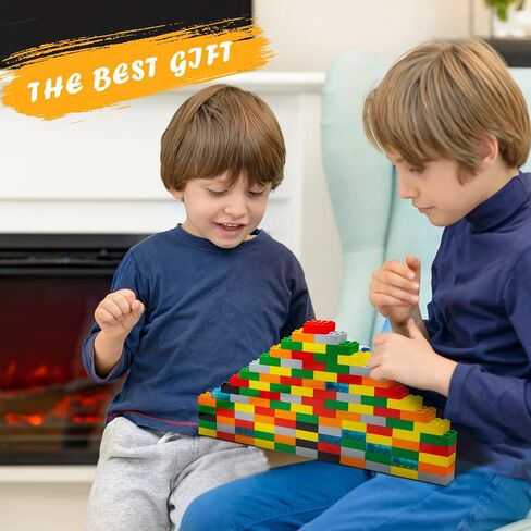 2x4 بناء الطوب 320 قطعة ، 8 ألوان مختلطة الطوب مجموعة كبيرة ، إكسسوارات قطع الغيار الأساسية ، مجموعة لبنات البناء الإبداعية الكلاسيكية ، متوافقة in Saudi Arabia