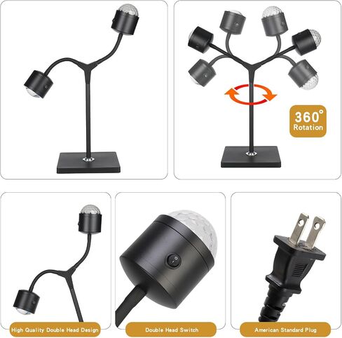 مصباح Sunset LED LED LED موجة المحيطات ثلاثية الأبعاد مع Remote ، 16 لونًا من الضوء الليلي 720 درجة ، وأربعة وضع مع قابس أمريكي قياسي ، وضوء ليلي للأرضيات الحديثة لغرفة النوم (أبيض مزدوج) in Kuwait